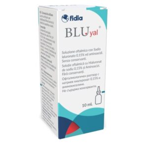 Solutie oftalmica Blu Yal A Free, 10 ml, Fidia