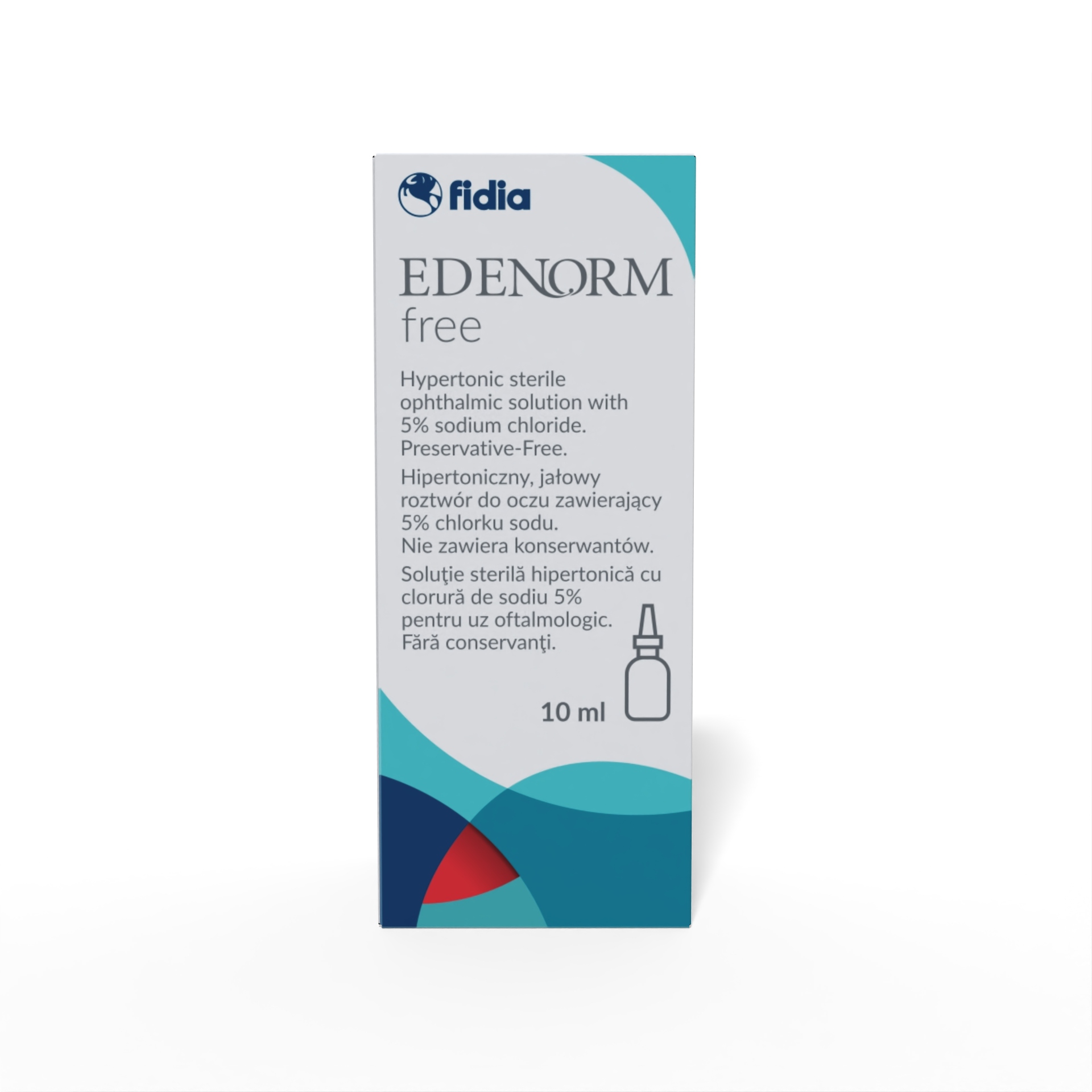 Solutie oftalmica Edenorm Free, 10 ml, Fidia