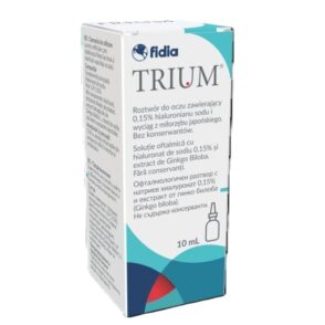 Solutie oftalmica Trium Free, 10 ml, Fidia